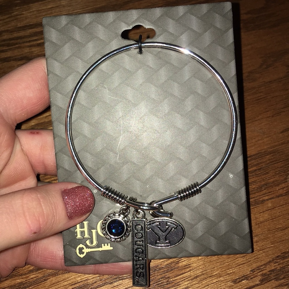 BYU cougars bangle bracelet